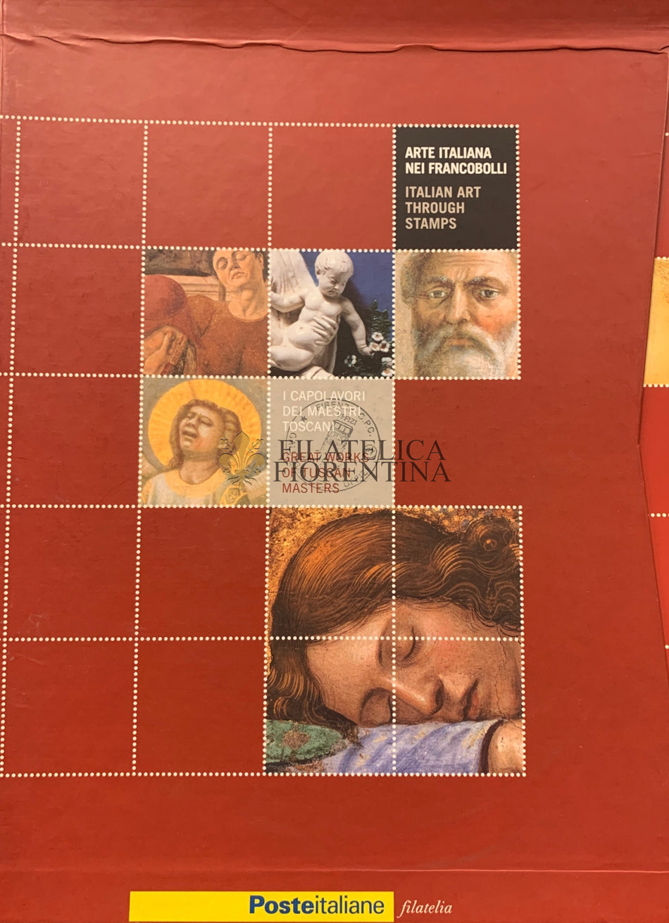 Folder n. 29 "Arte Italiana nei francobolli" 2002
