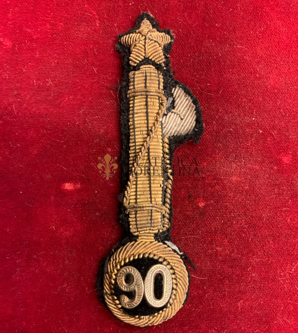 Fregio da berretto "90^ Legione Milizia Volontaria"