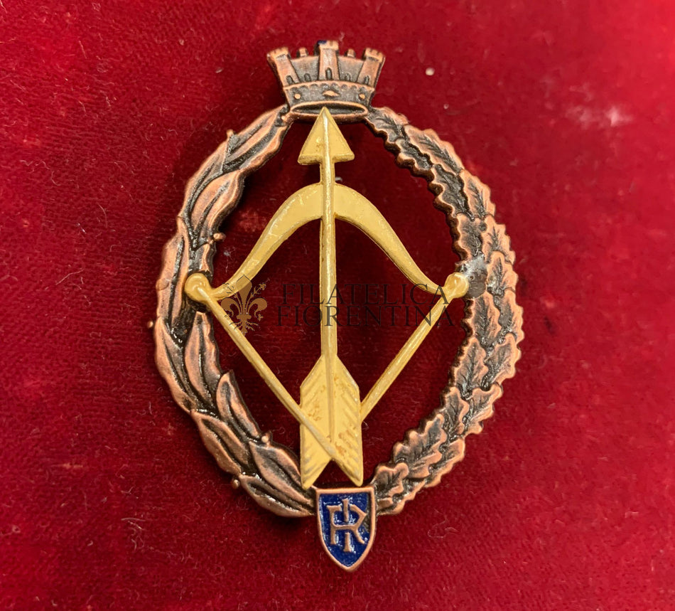 Brevetto di specializzazione "Caccia" - Aeronautica Militare - Grado oro