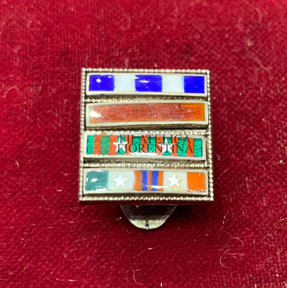 Distintivo da asola - Medagliere - Argento 800/°°°