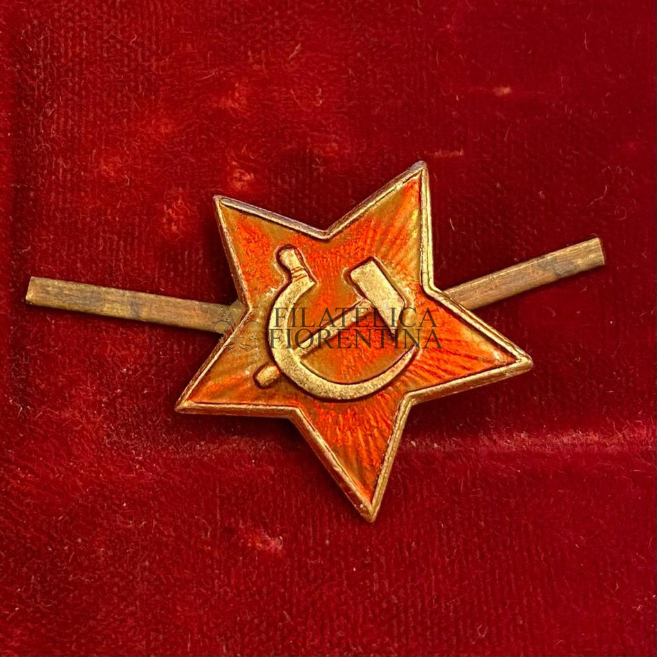 Fregio da truppa per bustina Amata Rossa - Anni '60