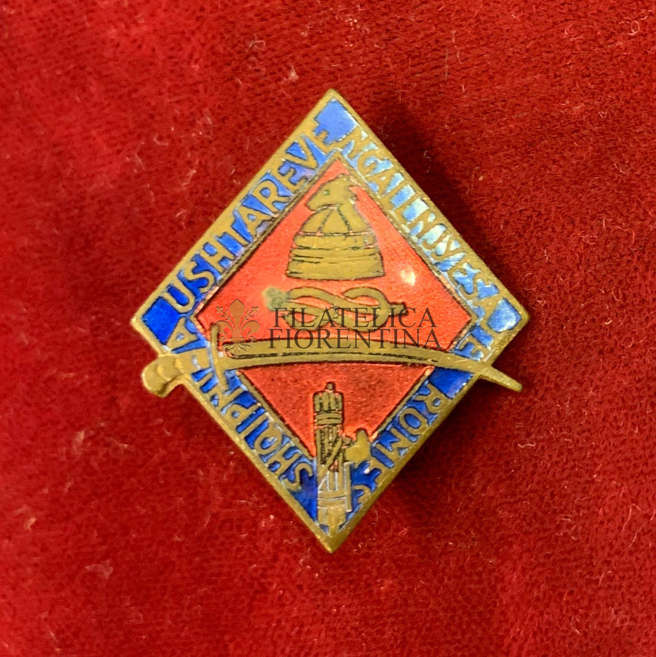 Distintivo Campagna d'Albania - 1939 - S.Johnson