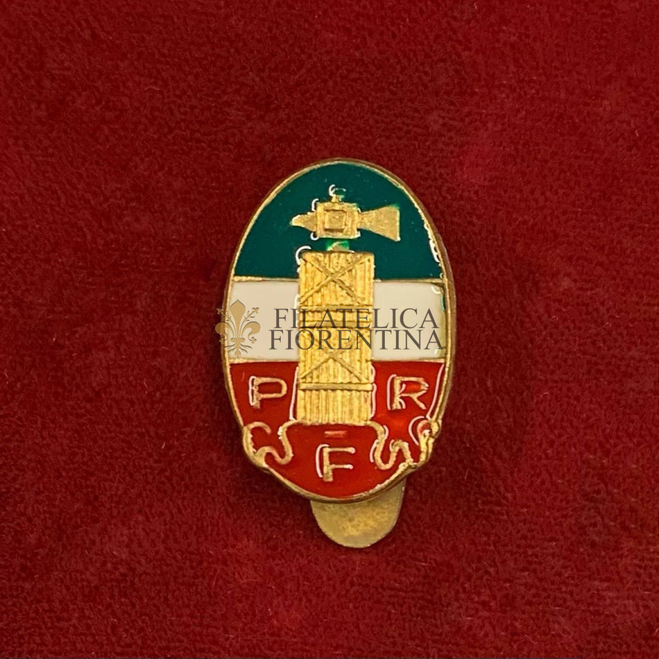 Distintivo per abito civile del Partito Fascista Repubblicano (P.F.R) 1943/1945