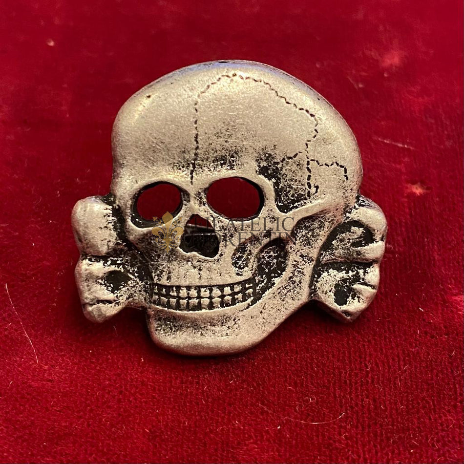 Teschio da berretto reparti SS - Totenkopf