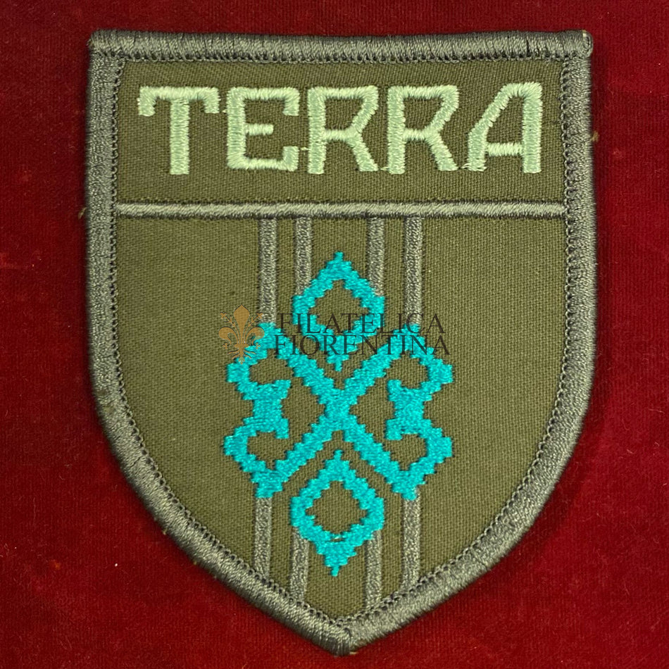 Patch militare "TERRA" - Volontari nell'Esercito Ucraino