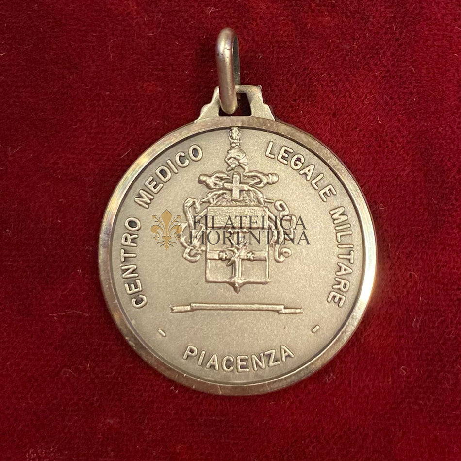 Medaglia in argento 800‰ "Centro medico legale militare di Piacenza" - Esercito Italiano