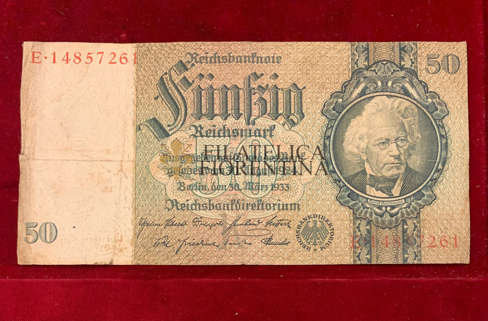 50 reichsmark - Terzo Reich - Germania 1933