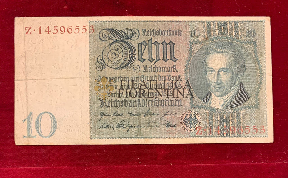 10 reichsmark - Terzo Reich - Germania 1929