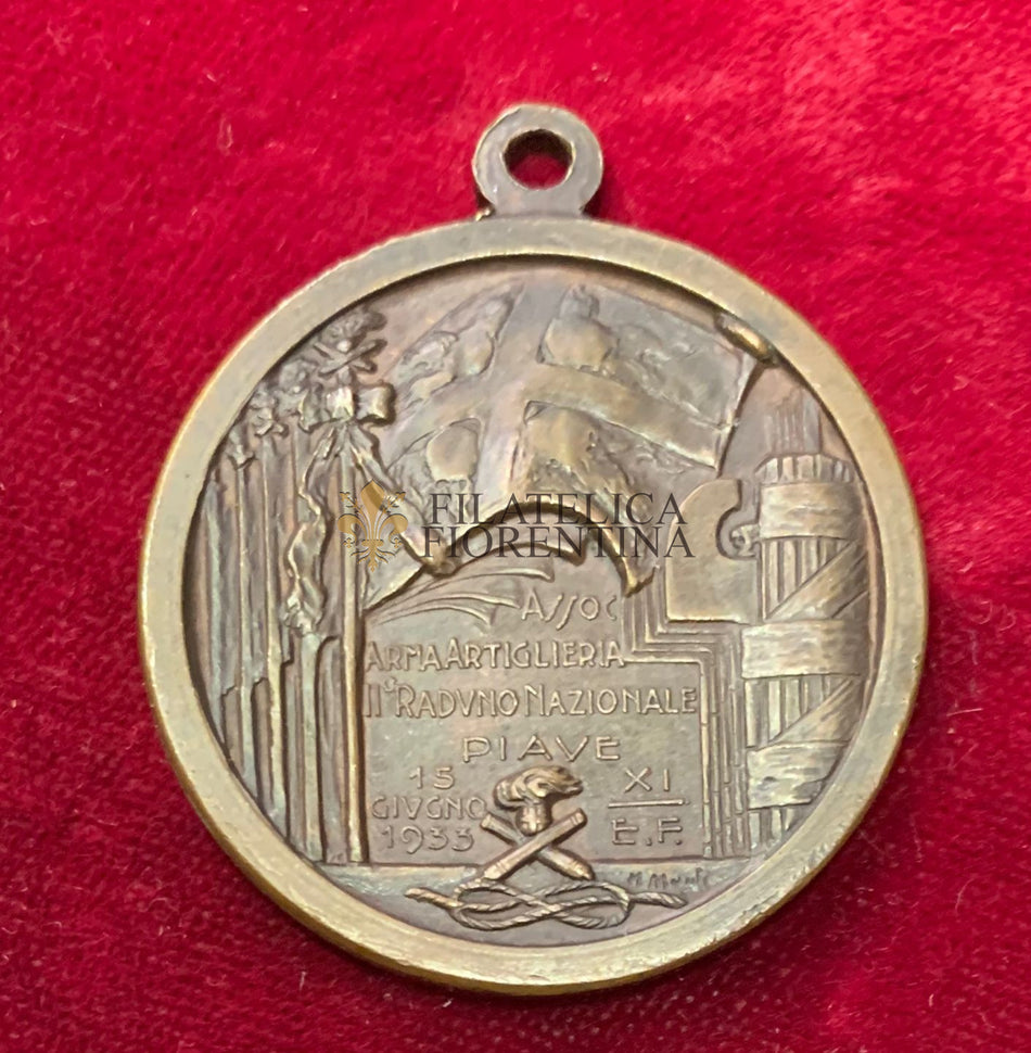 Associazione Arma di Artiglieria - II° Raduno Nazionale del Piave - 1935