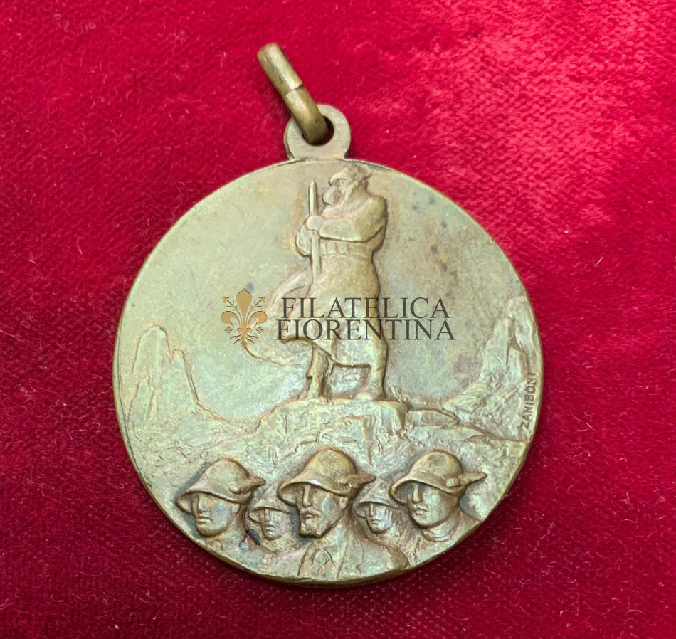 Medaglia per la  XIV^ Adunata di BOLOGNA del 10° Alpini - 1933