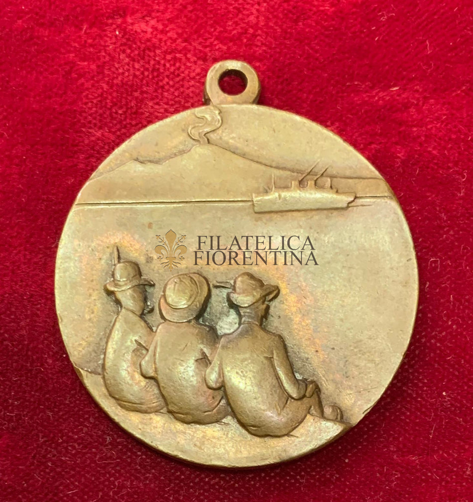 Medaglia per la XVII^ adunata del 10° Alpini - NAPOLI 1936 A. XIV°