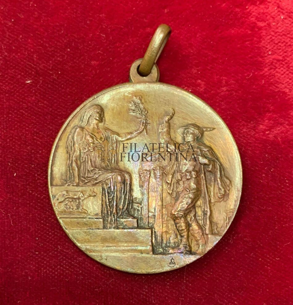 Medaglia per l' Adunata Nazionale dell' Associazione Nazionale Alpini in ROMA 1929 - Anno VIII°