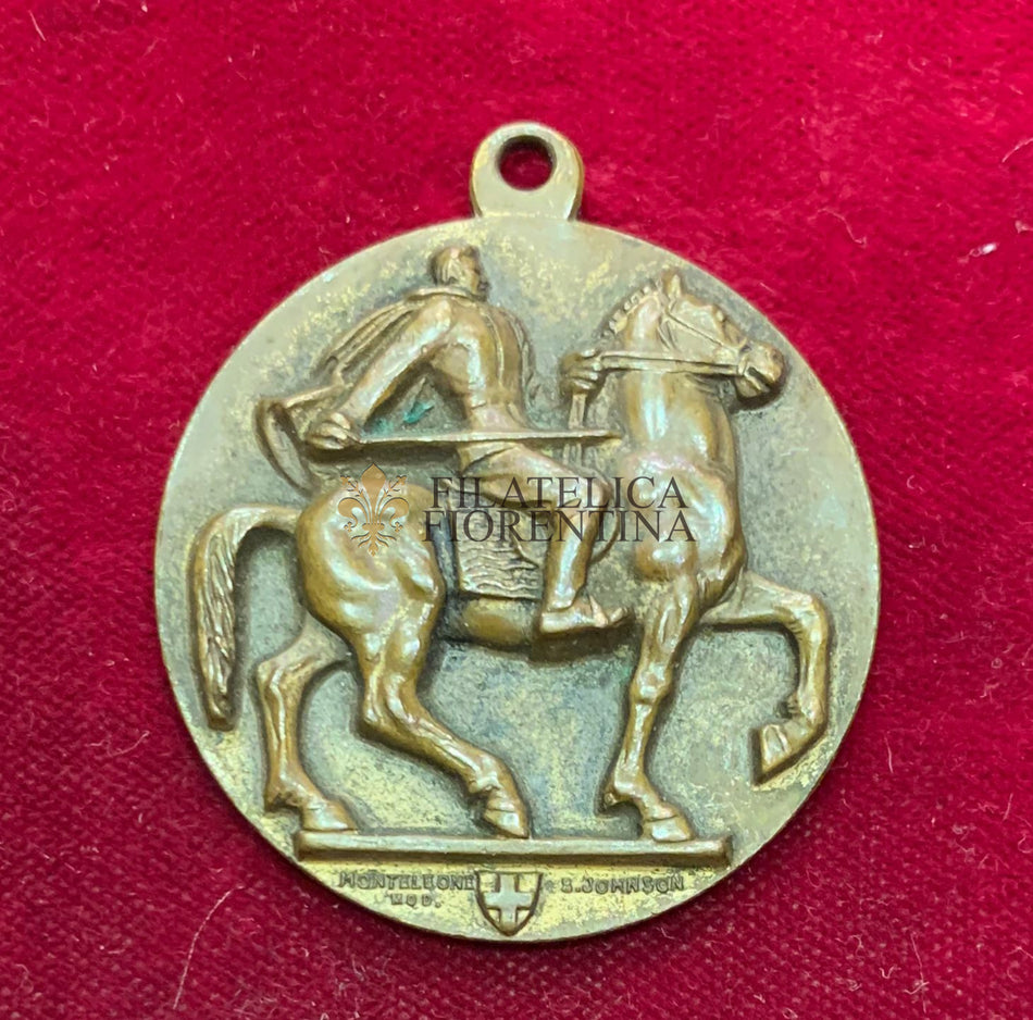 Medaglia "Adunata Nazionale Combattenti" Napoli 1936 A. XIV