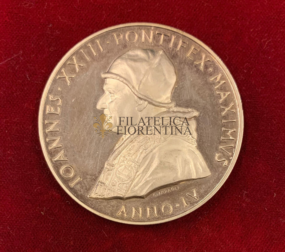 Medaglia Giovanni XXIII Pontifex Maximvs "Anno IV"