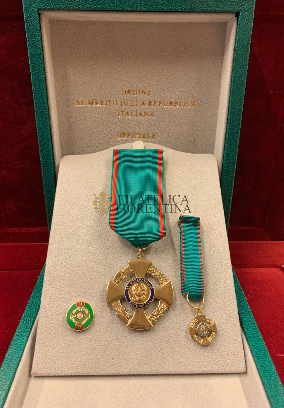 Commendatore - Ordine al Merito della Repubblica - Argento 925/°°° Picchiani e Barlacchi