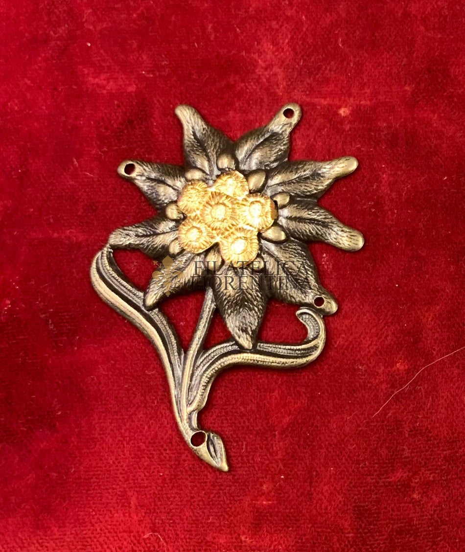 Edelweiss / Stella Alpina - Fregio da berretto