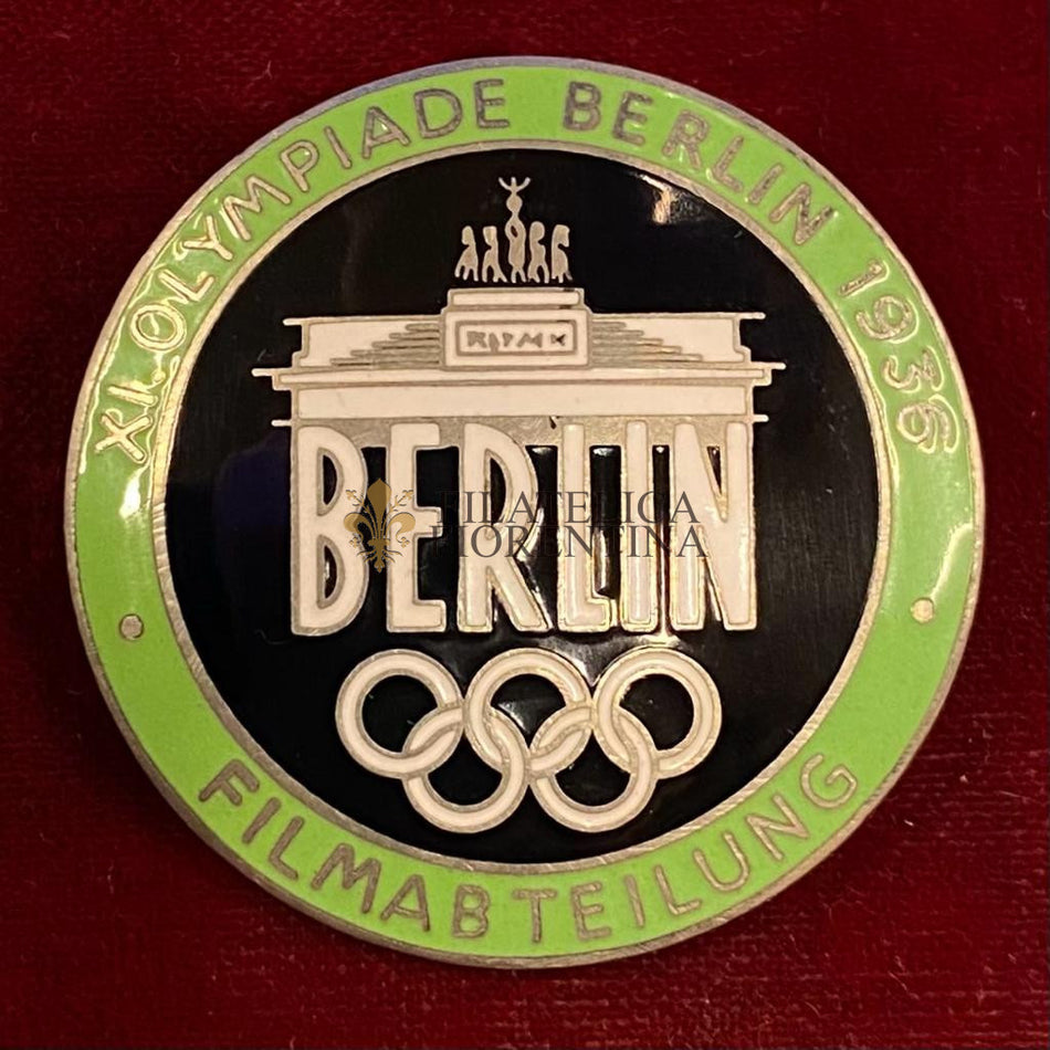 Distintivo della XI^ Olimpiade di Berlino 1936 - "Filmabteilung"