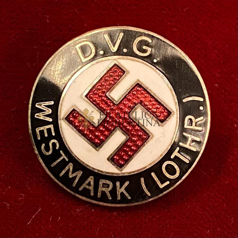 Distintivo di propaganda politica "D.V.G Westmark (Lothr.)" - Variante