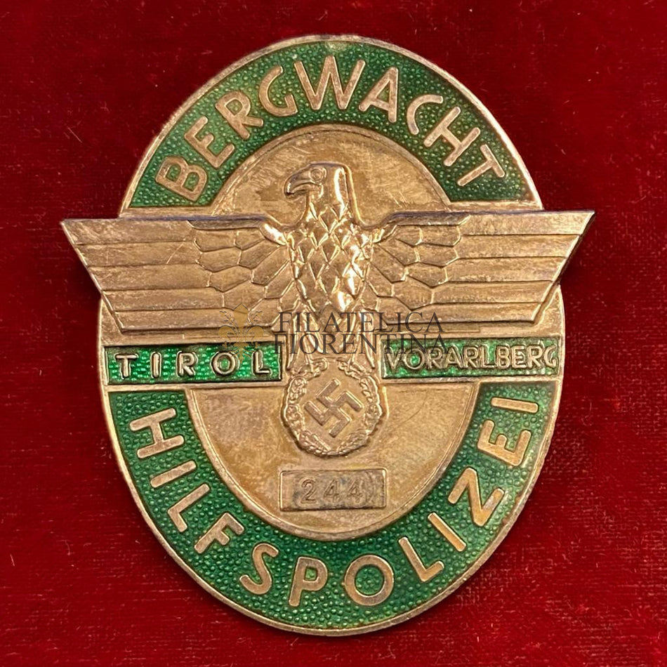 Brevetto di "Bergwacht Hilfspolizei - Tirol Vorarlberg"