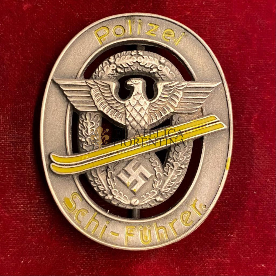 Distintivo "Polizei Ski Fuhrer" - Istruttore di Sci appartenente alla Polizia di Stato