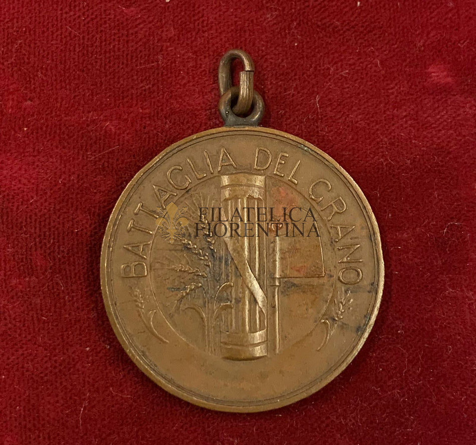 Medaglia "Battaglia del Grano" Commissione provinciale Granaria