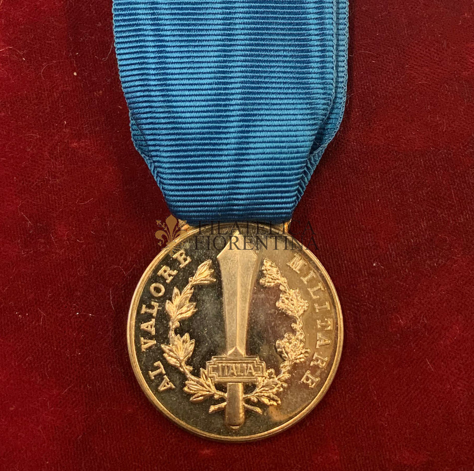 Medaglia Reducistica R.S.I. "Al Valore Militare" - Grado Argento