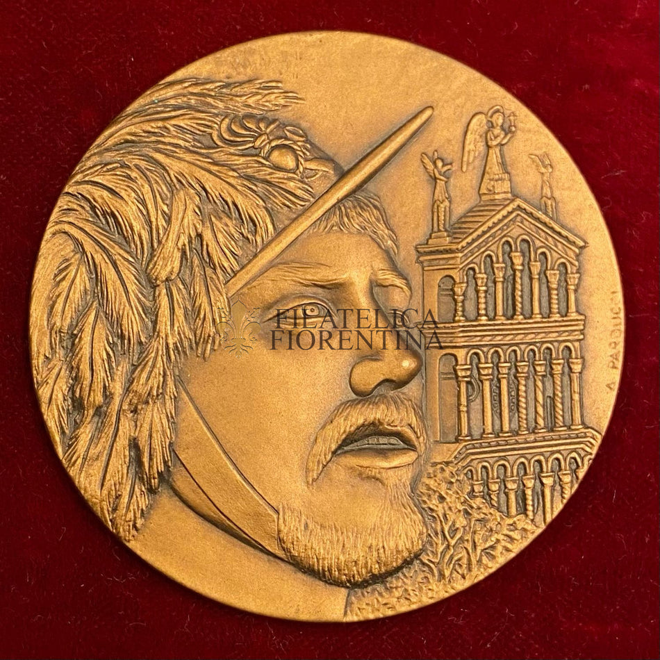 Medaglia comm. "46° Raduno Nazionale Bersaglieri" Lucca 1998
