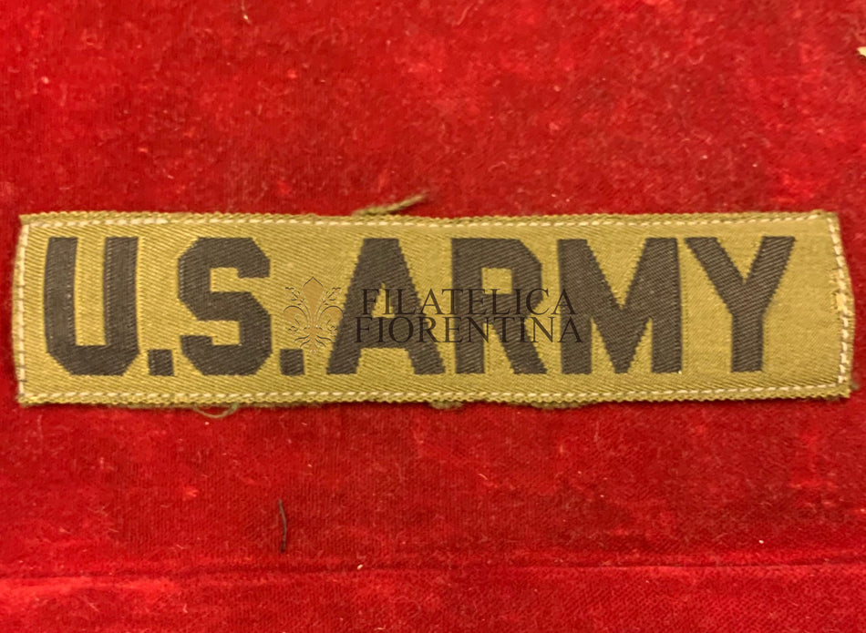 U.S. ARMY - Scritta nero su verde