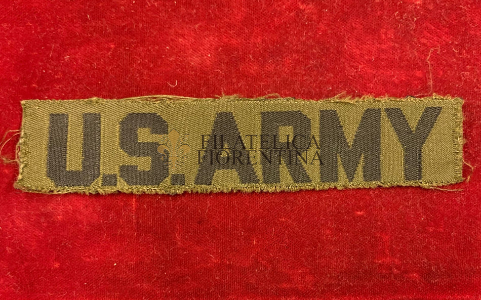 U.S. ARMY - Scritta nero su verde