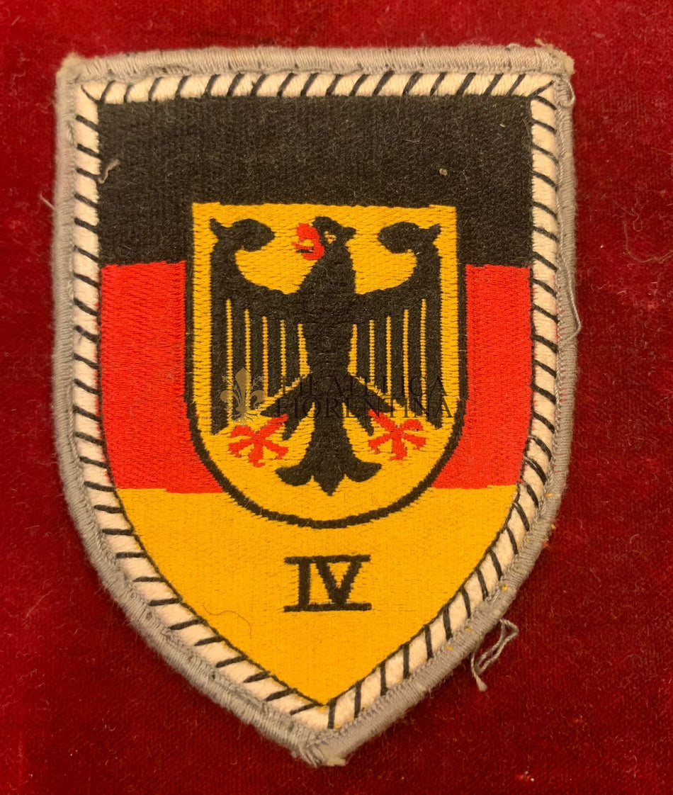 Germania Federale - Scudetto da braccio - Comando Area Militare IV