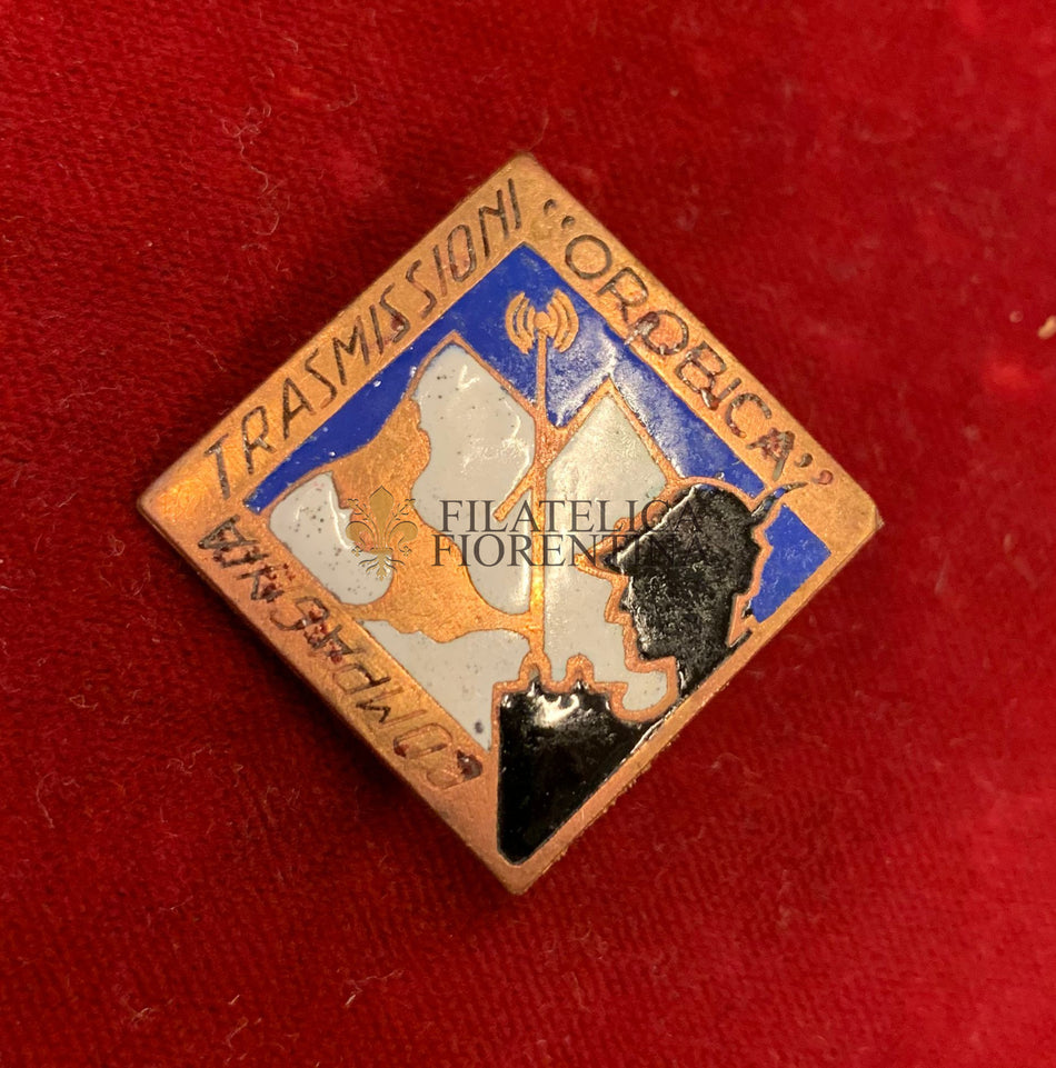 Distintivo Alpini "Compagnia Trasmissioni - Orobica"