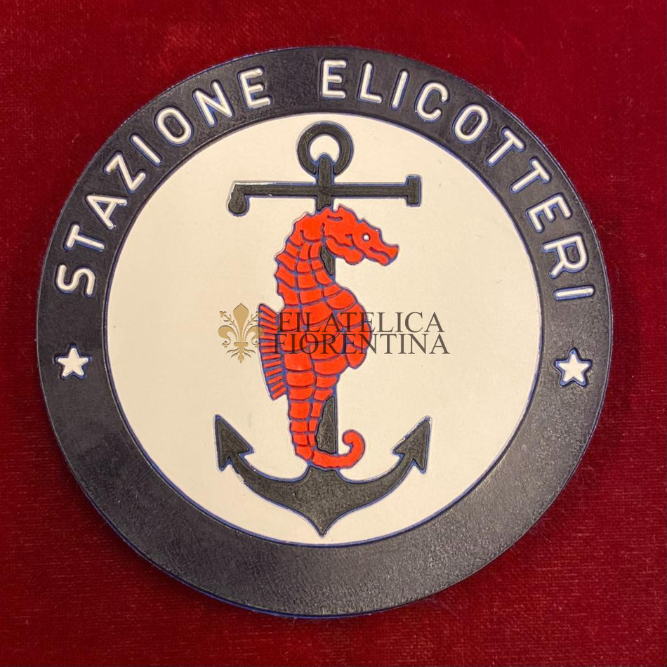 Distintivo con bottoni "Stazione Elicotteri"