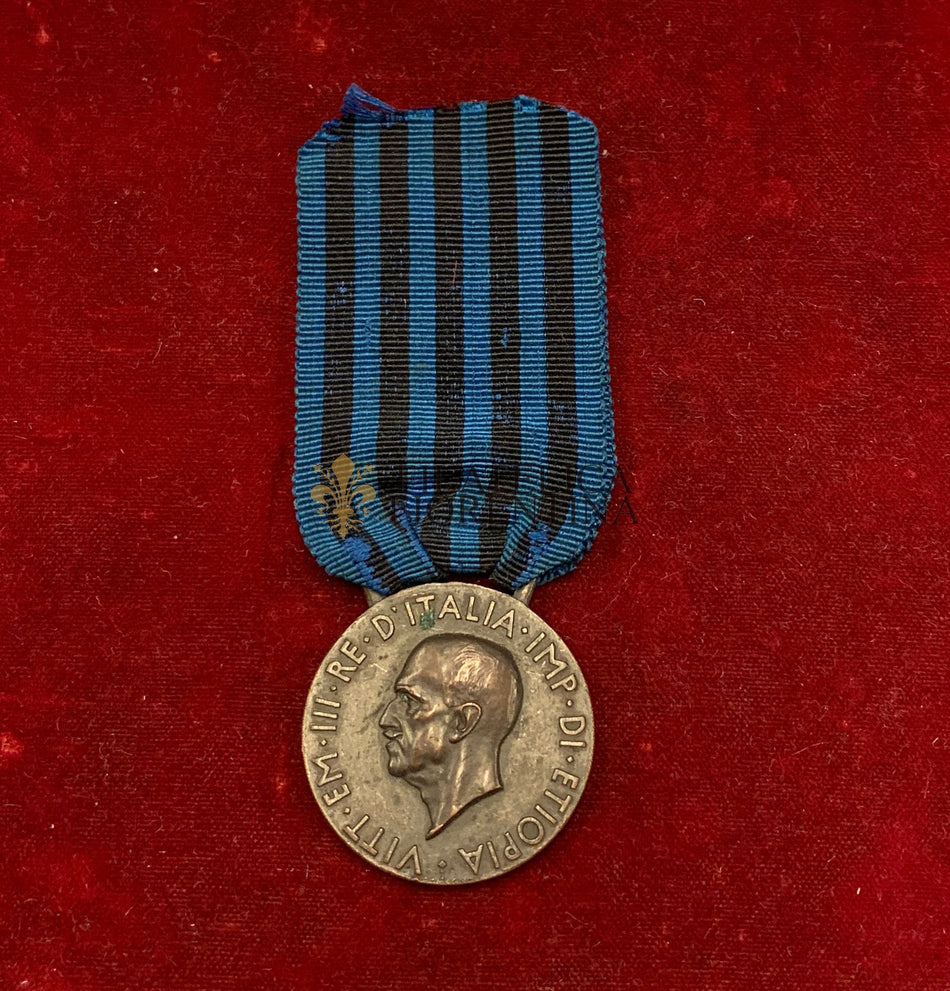 Medaglia commemorativa delle operazioni militari in Africa Orientale - Zecca Coronata
