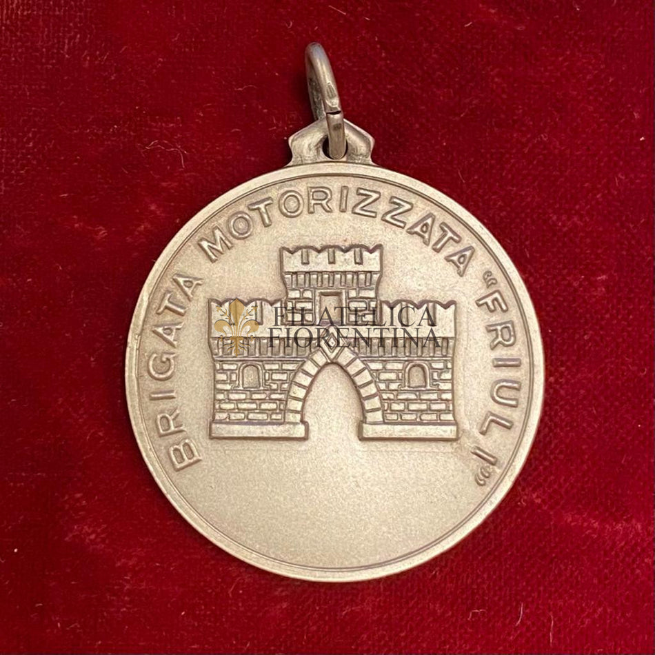 Medaglia in argento 800‰ "Brigata Motorizzata Friuli"