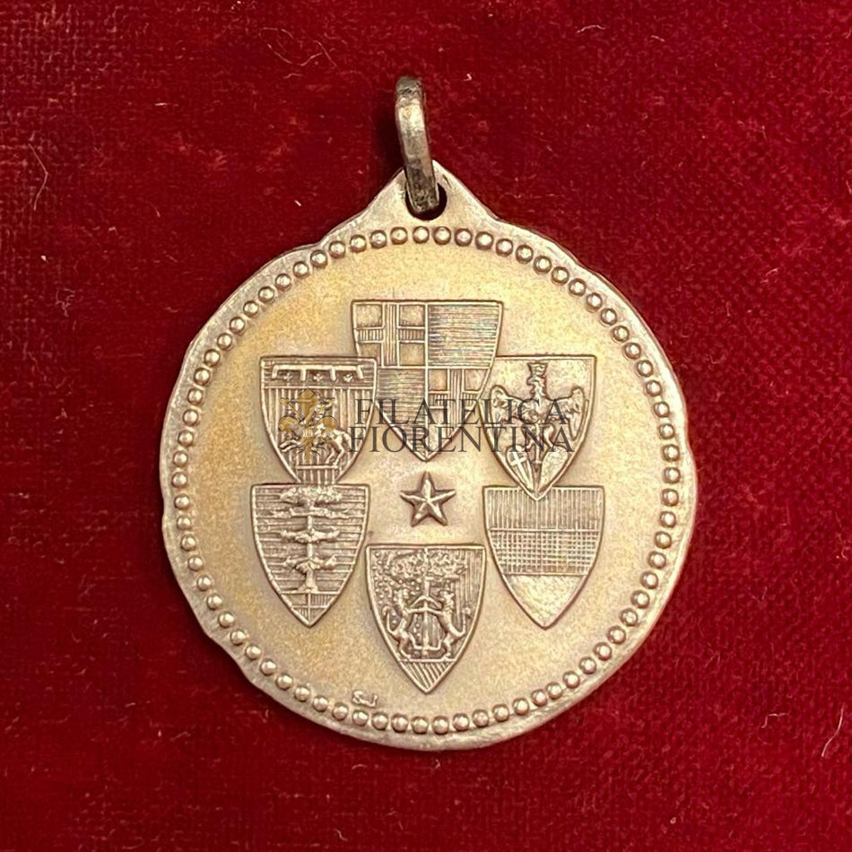 Medaglia in argento 800‰ "Zona Militare Bologna"