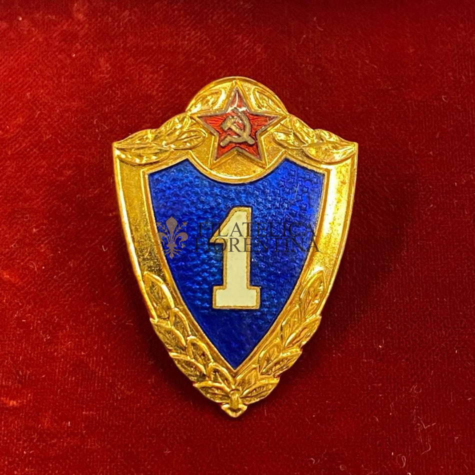 Brevetto di 1^ Classe per soldato semplice - in smalto (Anni '50/'60)