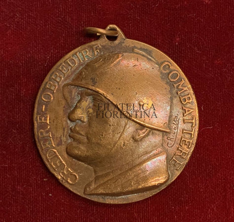 Medaglia di Mussolini "Al Maresciallo Badoglio a Maccalè"