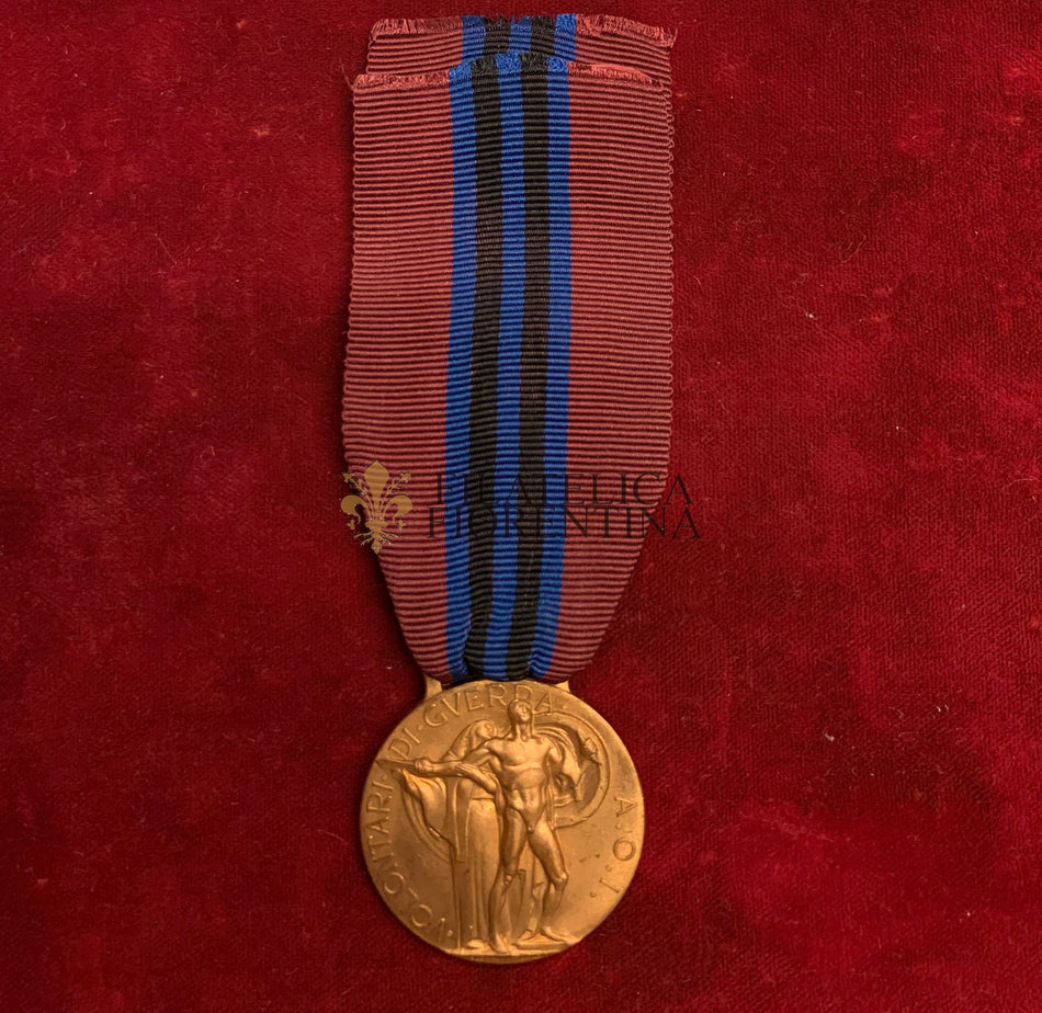 Medaglia del Volontario di Guerra "A.O.I." - (S.J.) Morbiducci