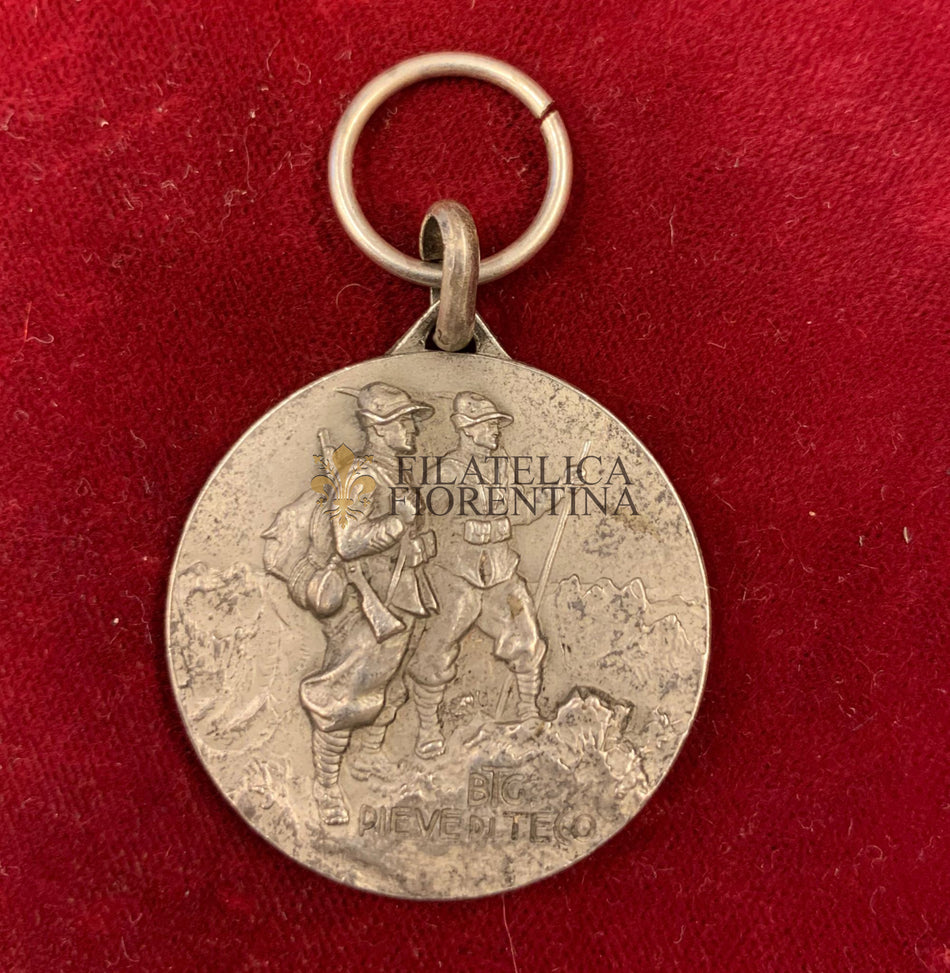 Medaglia reggimentale Alpini Regio Esercito "2° - 3° - 8° Battaglione Pieve di Teco"