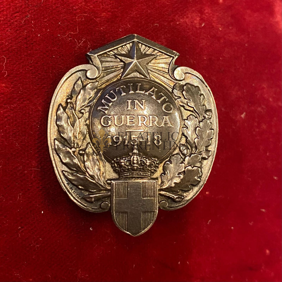 Distintivo "Mutilato in Guerra 1915-18"