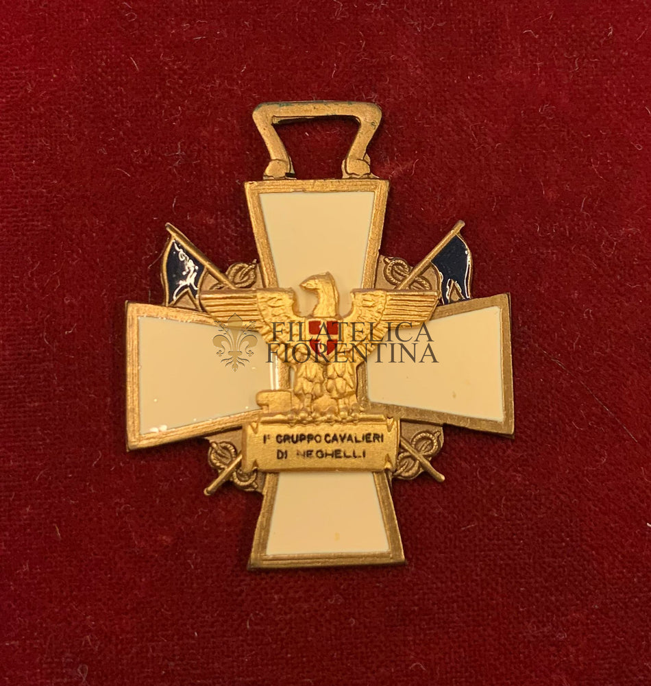 Medaglia a Croce del "I° Gruppo Cavalieri di Neghelli"