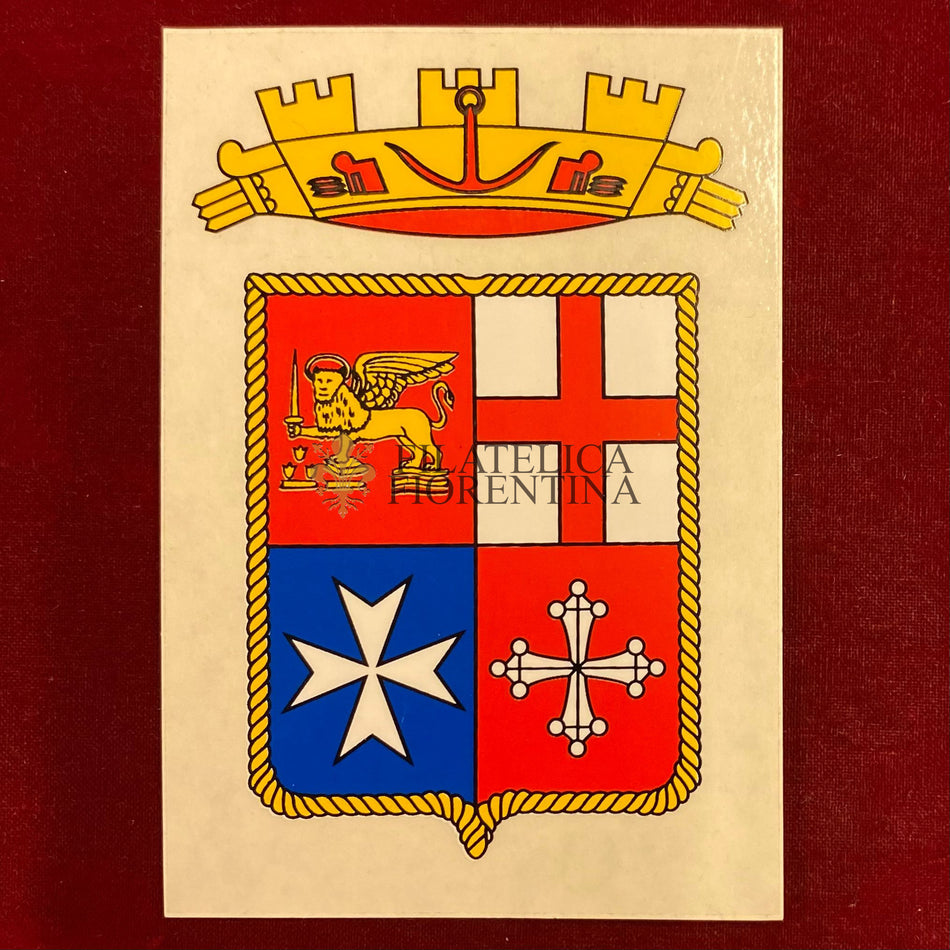 Adesivo con Stemma della Marina Militare Italiana