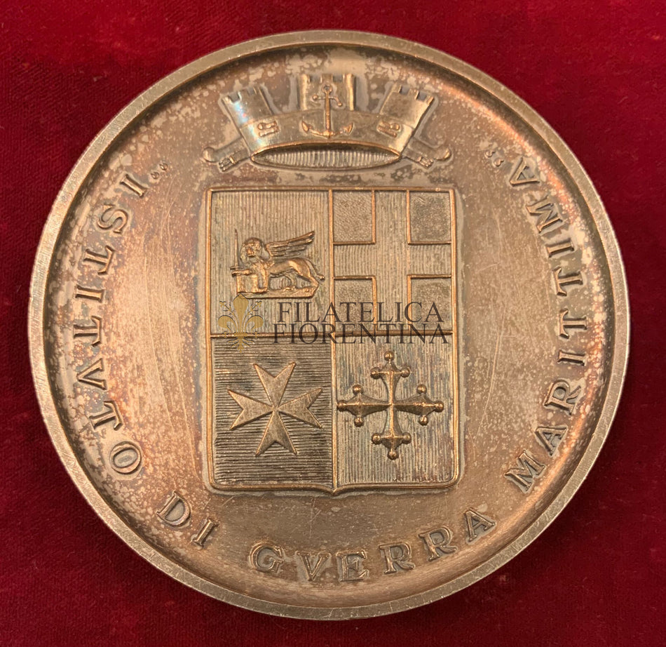 Medaglia grosso modulo "Istituto di Guerra Marittima" Marina Militare