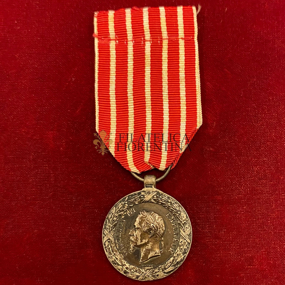 Medaglia francese Commemorativa della II^ Guerra d'Indipendenza Italiana