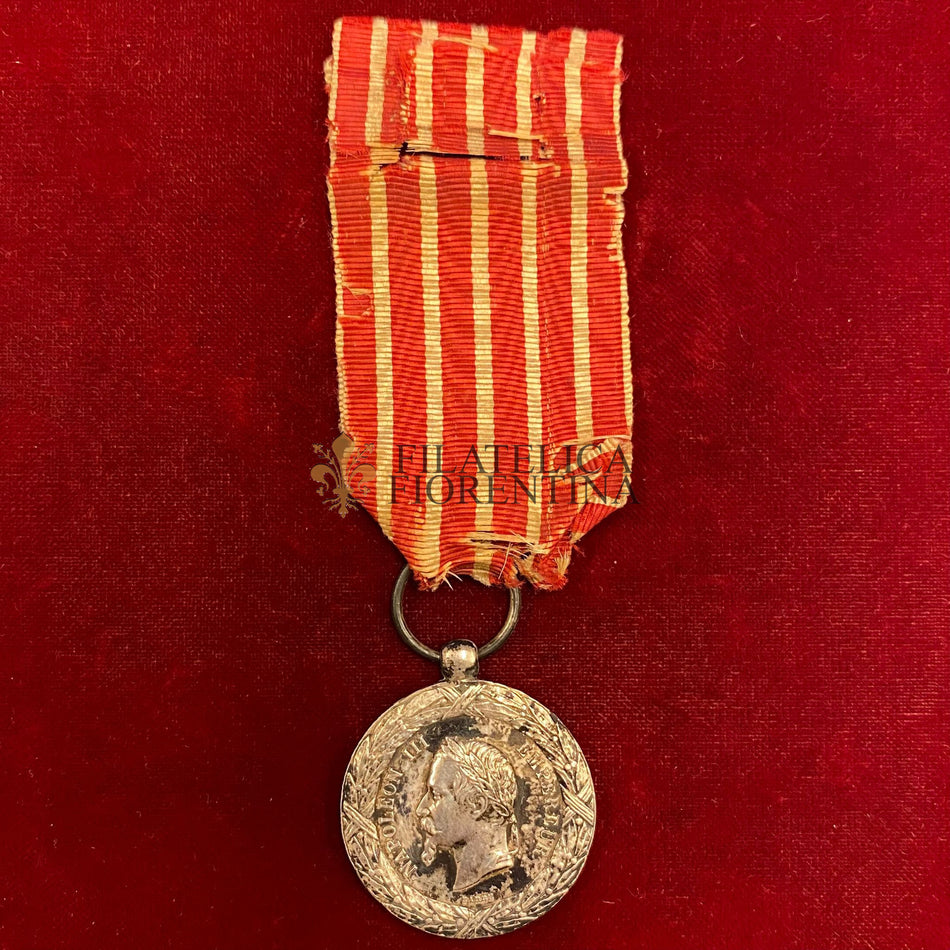 Medaglia francese Commemorativa della II^ Guerra d'Indipendenza Italiana