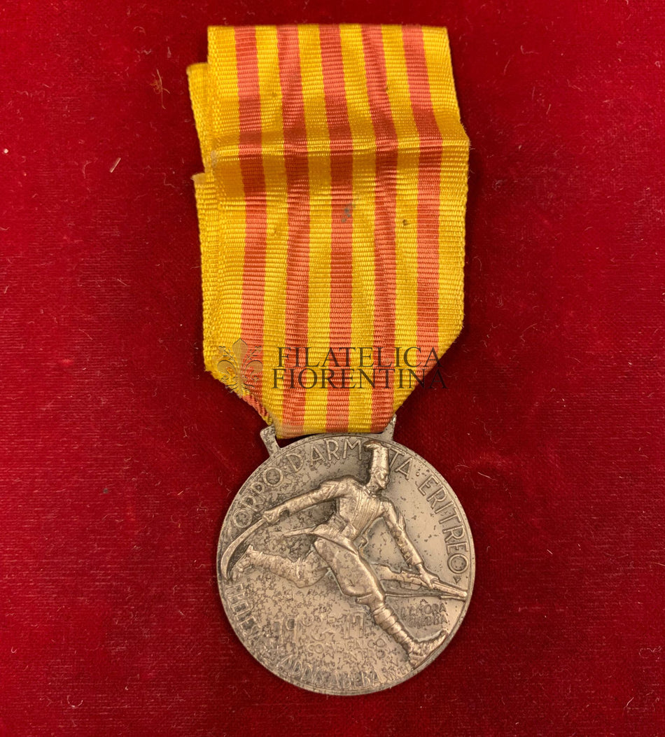 Medaglia "Corpo d'Armata Eritreo" Guerra Etiopia 1935-36 - Modello Argentato