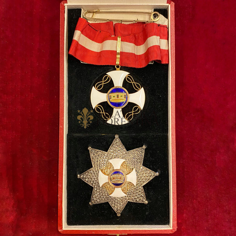 Ordine della Corona d'Italia - Commendatore - (in oro)