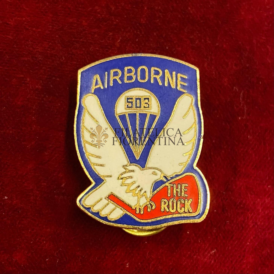 Crest 503rd Airborne Infantry Regiment "The Rock"