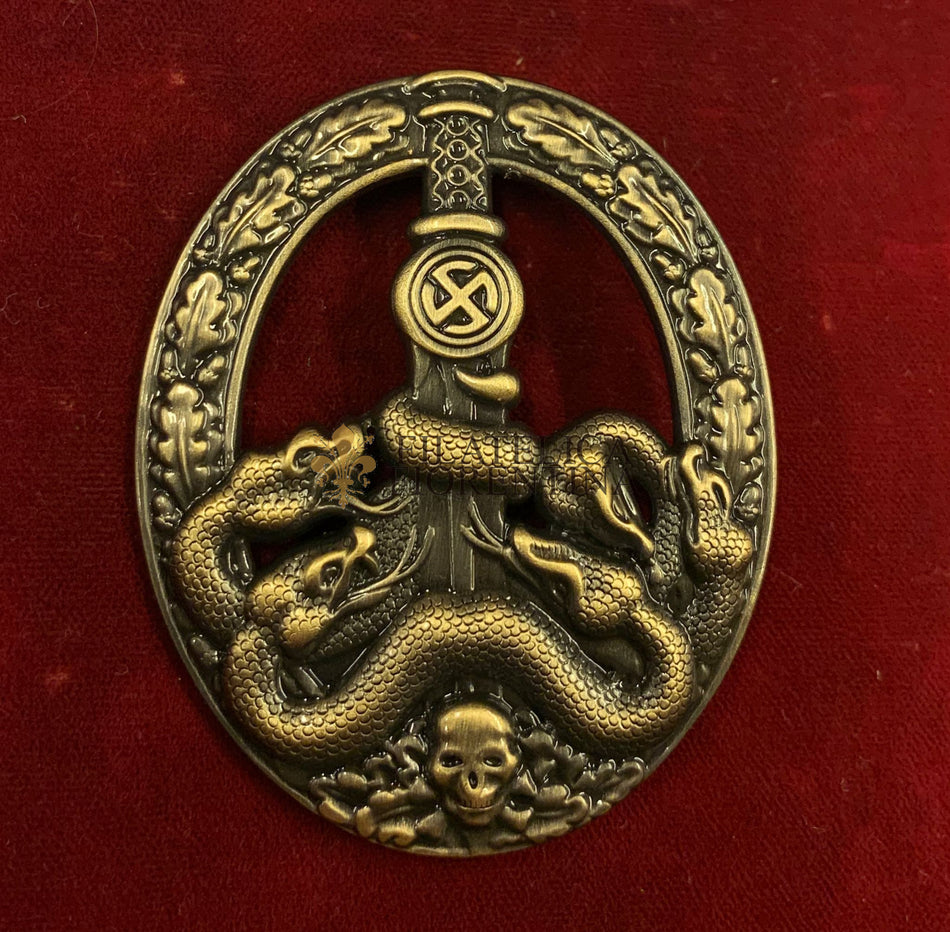 Terzo Reich - Distintivo per la repressione della guerriglia partigiana - Bandenkampfabzeichen