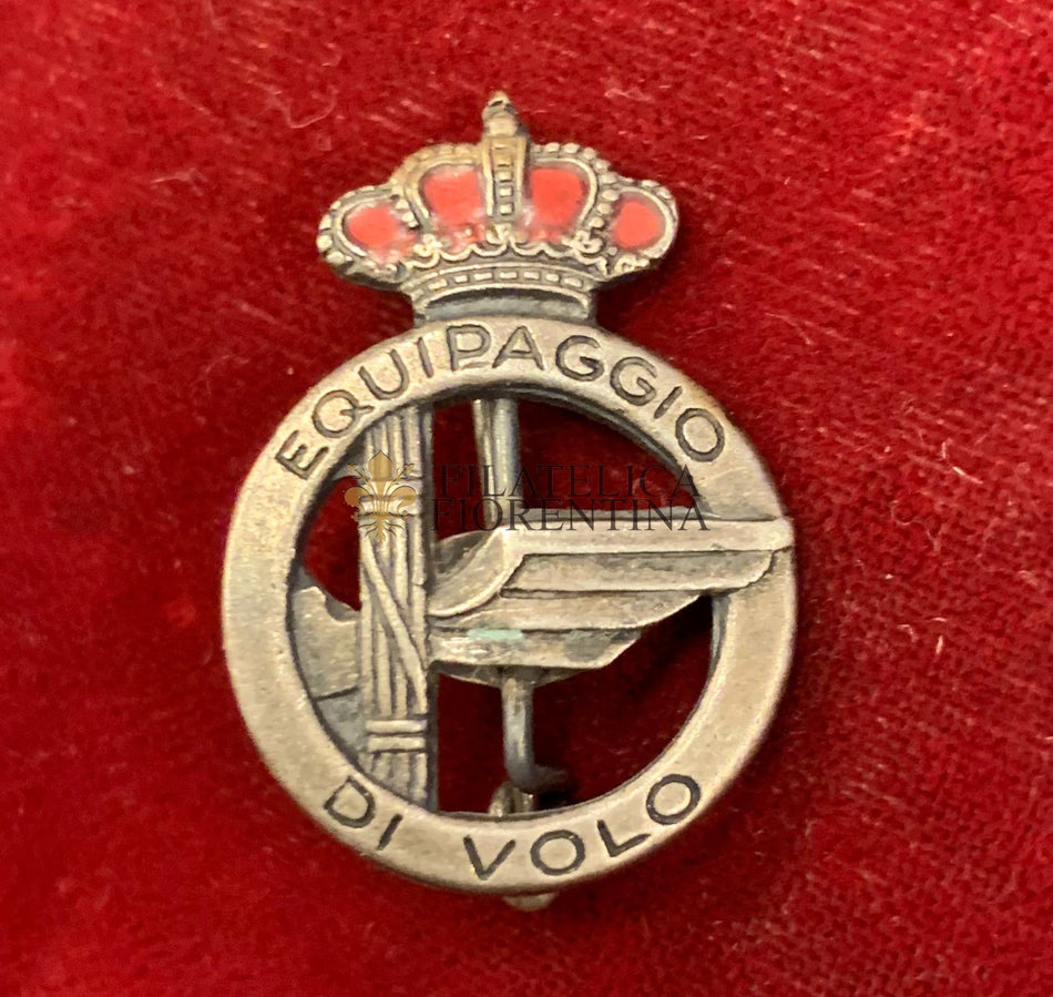 Distintivo della Regia Aeronautica "Equipaggio di volo" Regno d'Italia